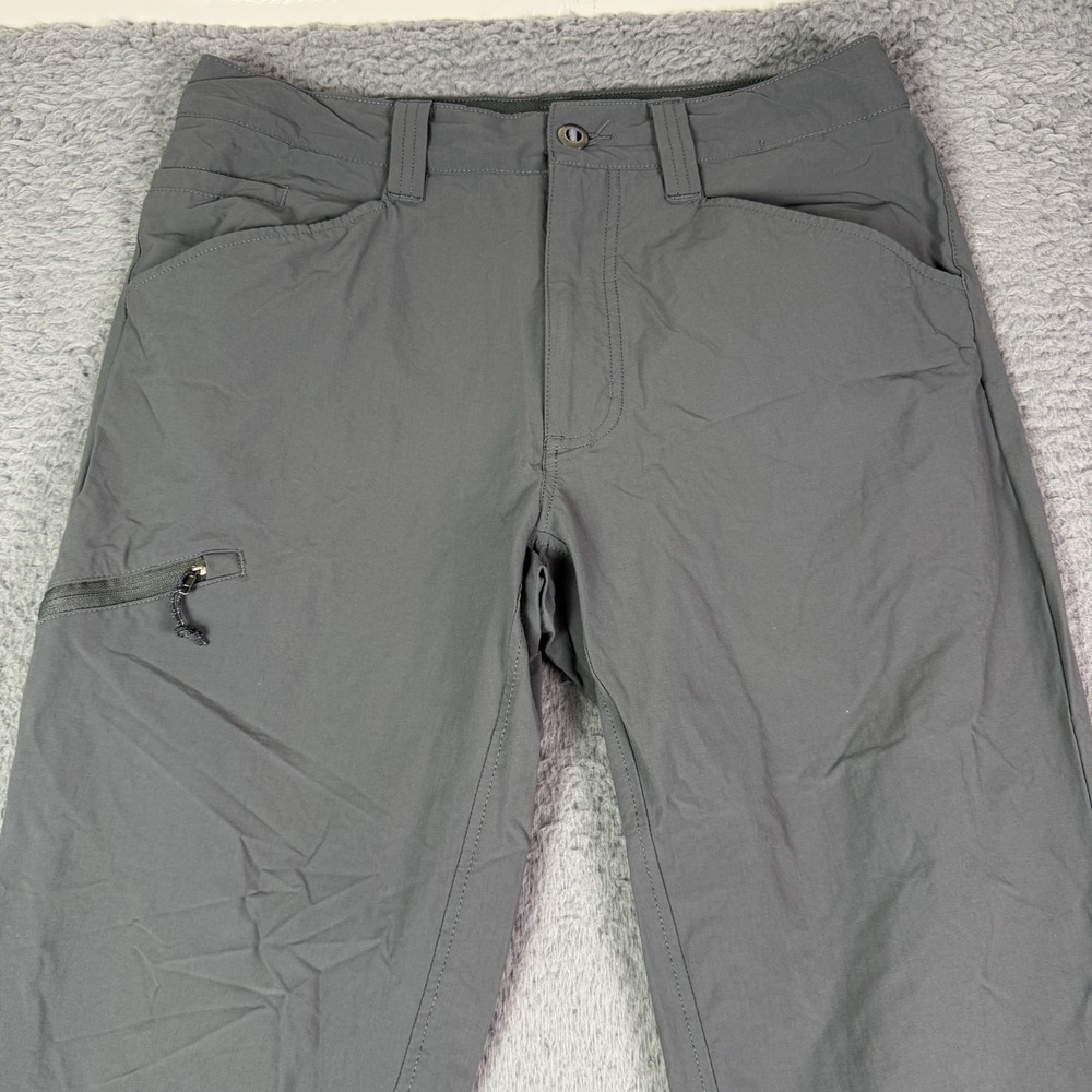 Patagonia Quandary Hiking Pants Mens 32x34 Gray Nylon Technical Outdoor 55185